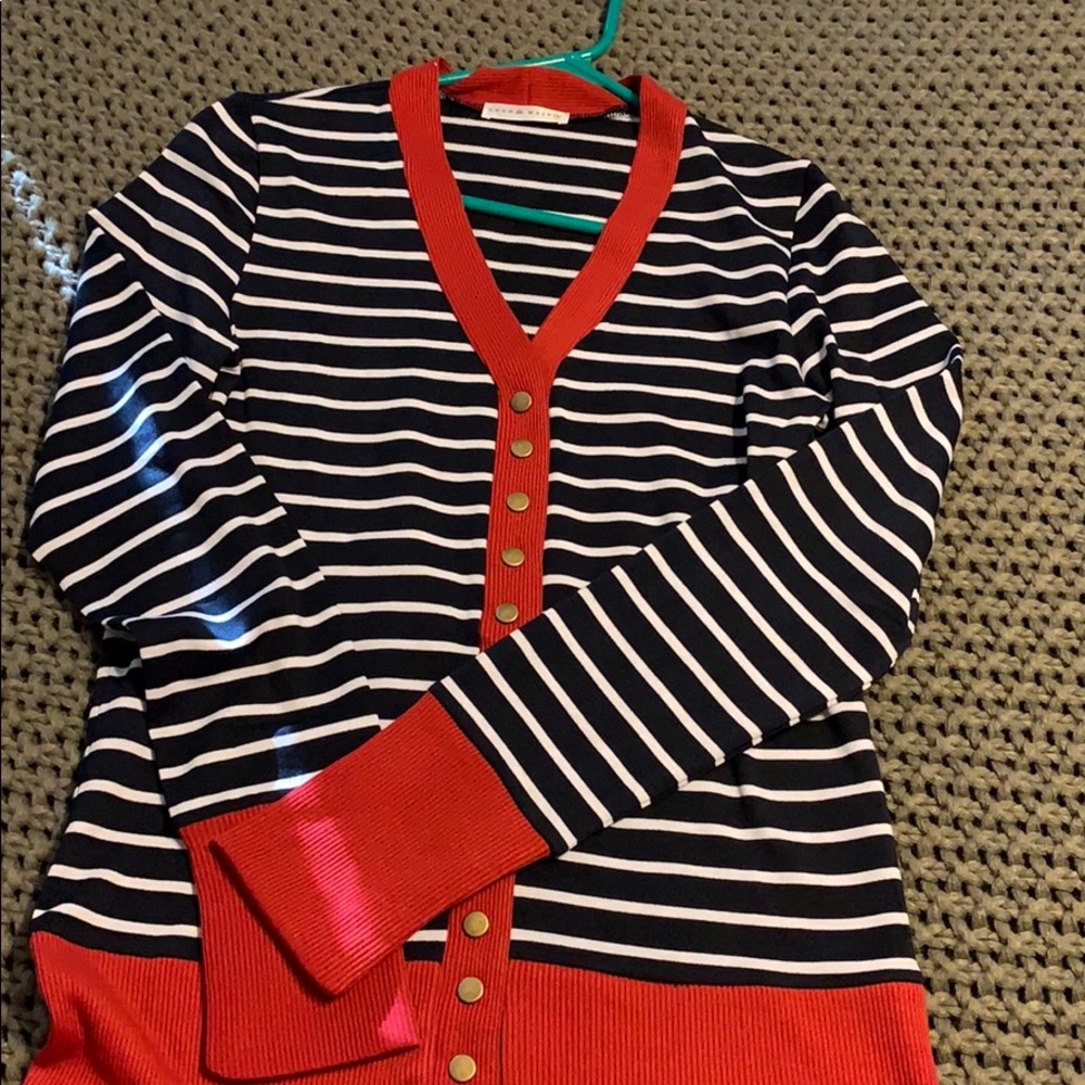 Striped Cardigan